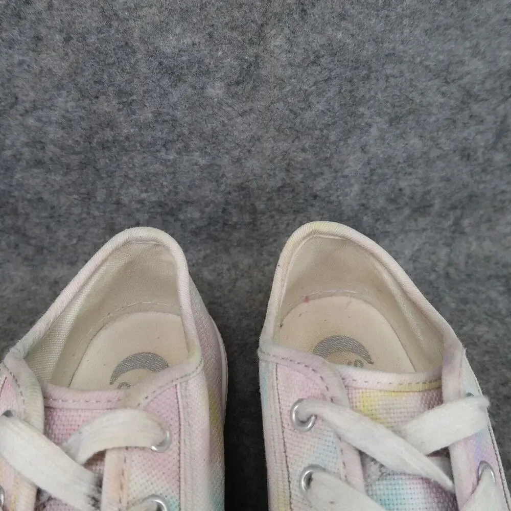 Sugar & Jade Shoes Kids 3 Sneakers Casual Lace Up Canvas Trainers Active Girls